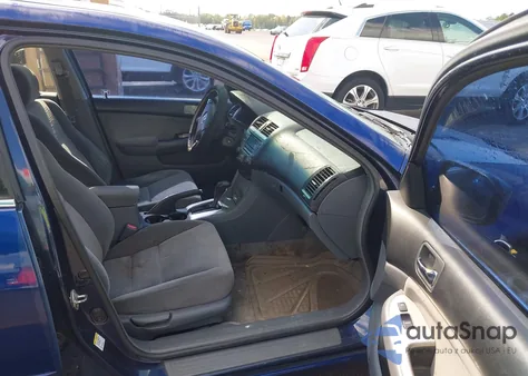 2007 Honda Accord 2.4 Ex из США, поврежденный, VIN 1HGCM56717A105056